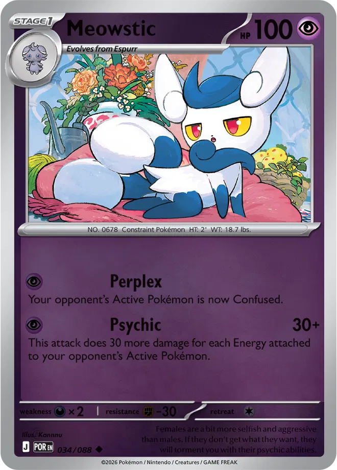 Meowstic [Reverse Holo]