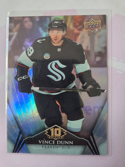 Vince Dunn Upper Deck 10th Edition #39 [Seattle Kraken]
