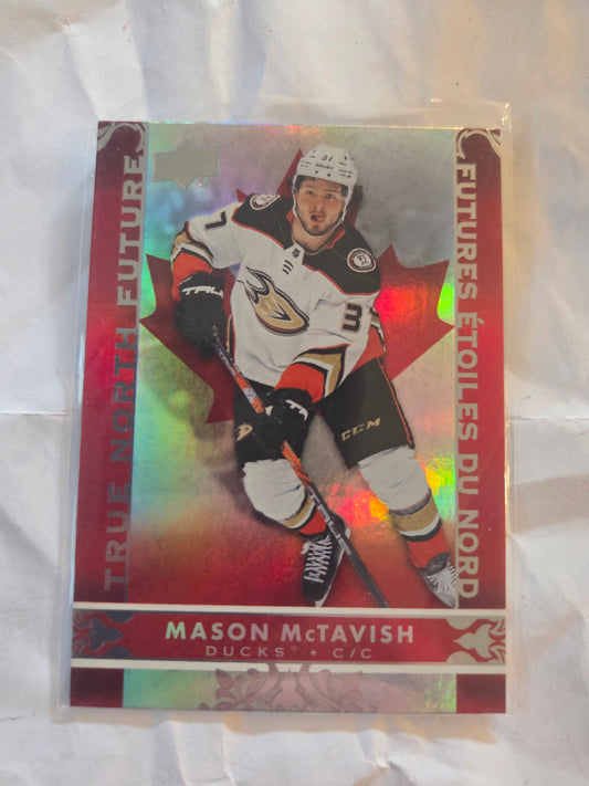 Mason McTavish Upper Deck True North Future [Anaheim Ducks]