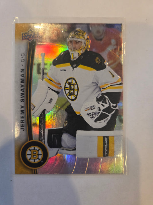 Jeremy Swayman Tim Hortons Upper Deck #46 [Boston Bruins]