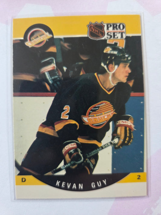 Kevan Guy NHL Pro Set #545 [Vancouver Canucks]