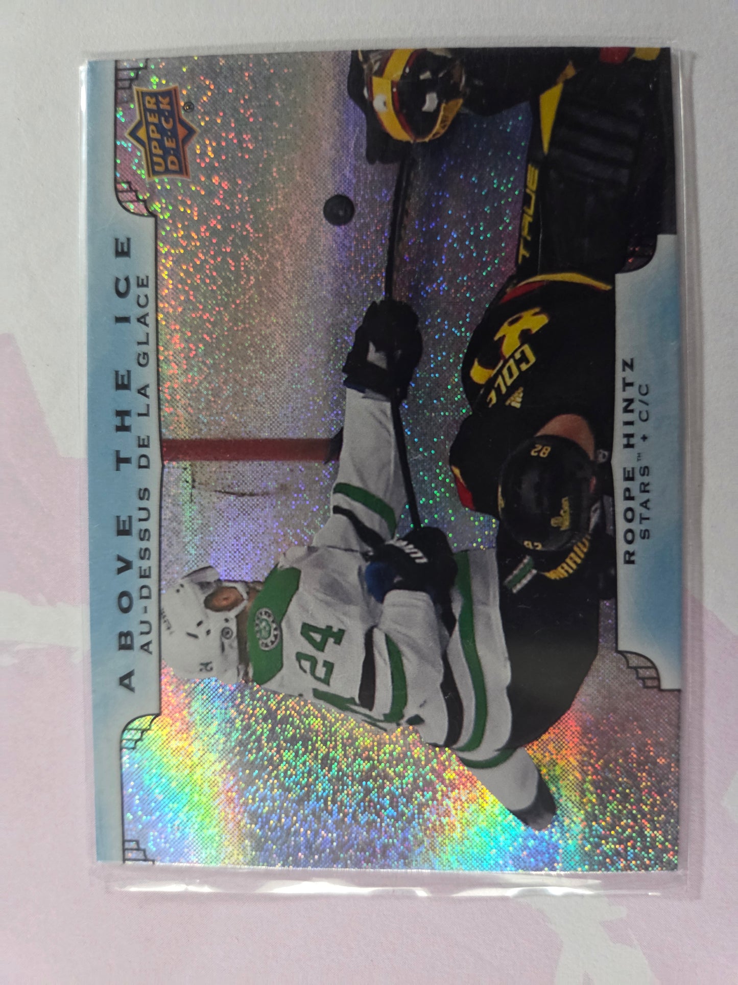 Roope Hintz Upper Deck Above the Ice [Dallas Stars]