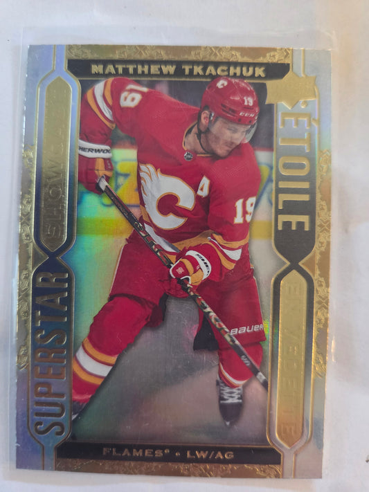 Matthew Tkachuk Upper Deck Superstar Showcase [Calgary Flames]