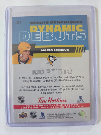 Mario Lemieux Upper Deck Dynamic Debuts [Pittsburgh Penguins]