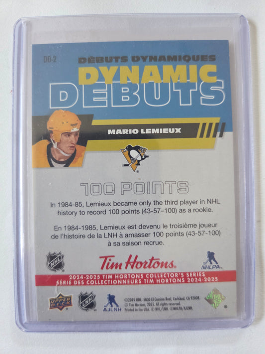 Mario Lemieux Upper Deck Dynamic Debuts [Pittsburgh Penguins]