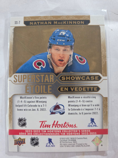 Nathan MacKinnon Upper Deck Superstar Showcase [Colorado Avalanche]