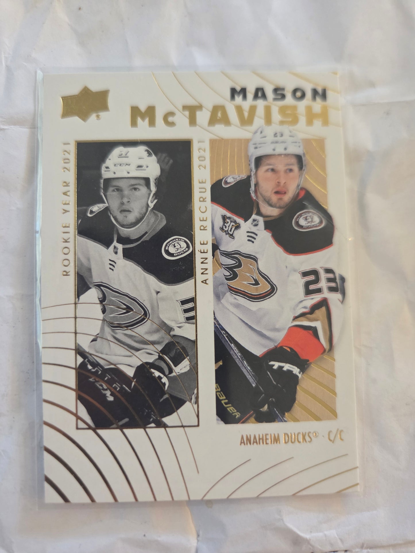 Mason McTavish Upper Deck Tim Hortons #30 [Anaheim Ducks]