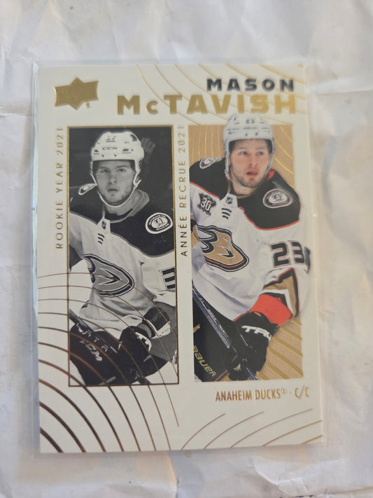 Mason McTavish Upper Deck Tim Hortons #30