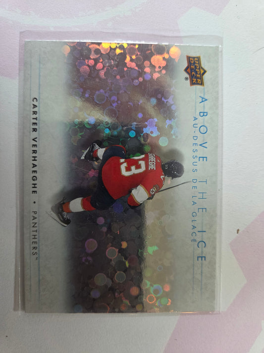 Carter Verhaeghe Upper Deck Above The Ice [Florida Panthers]