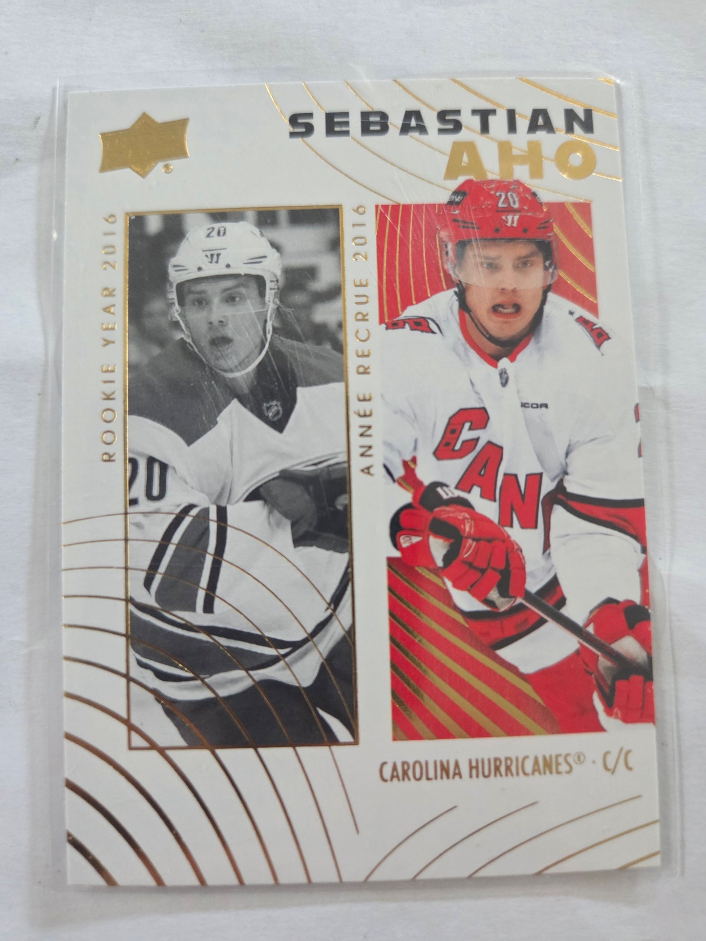Sebastian Aho Tim Hortons Upper Deck #28 [Carolina Hurricanes]