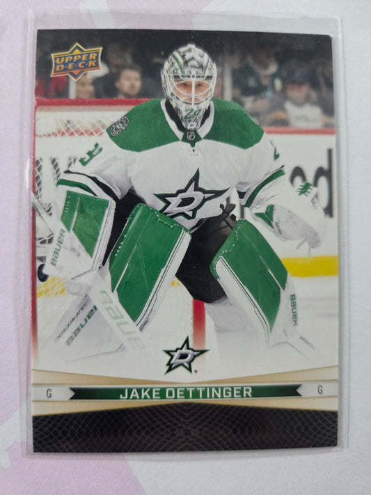 Jake Oettinger/Miro Heiskanen Upper Deck Tim Hortons #36 [Dallas Stars]