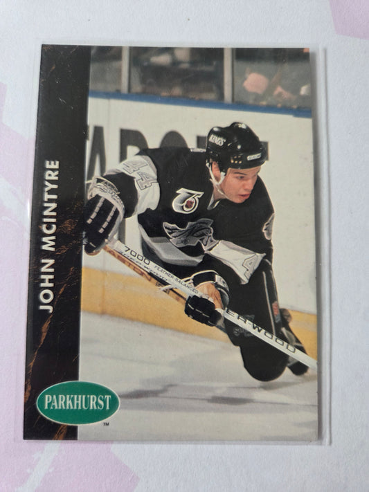 John McIntyre NHL Parkhurst #296 [Los Angeles Kings]