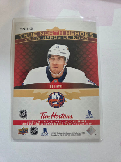Bo Horvat Upper Deck True North Heroes [New York Islanders]