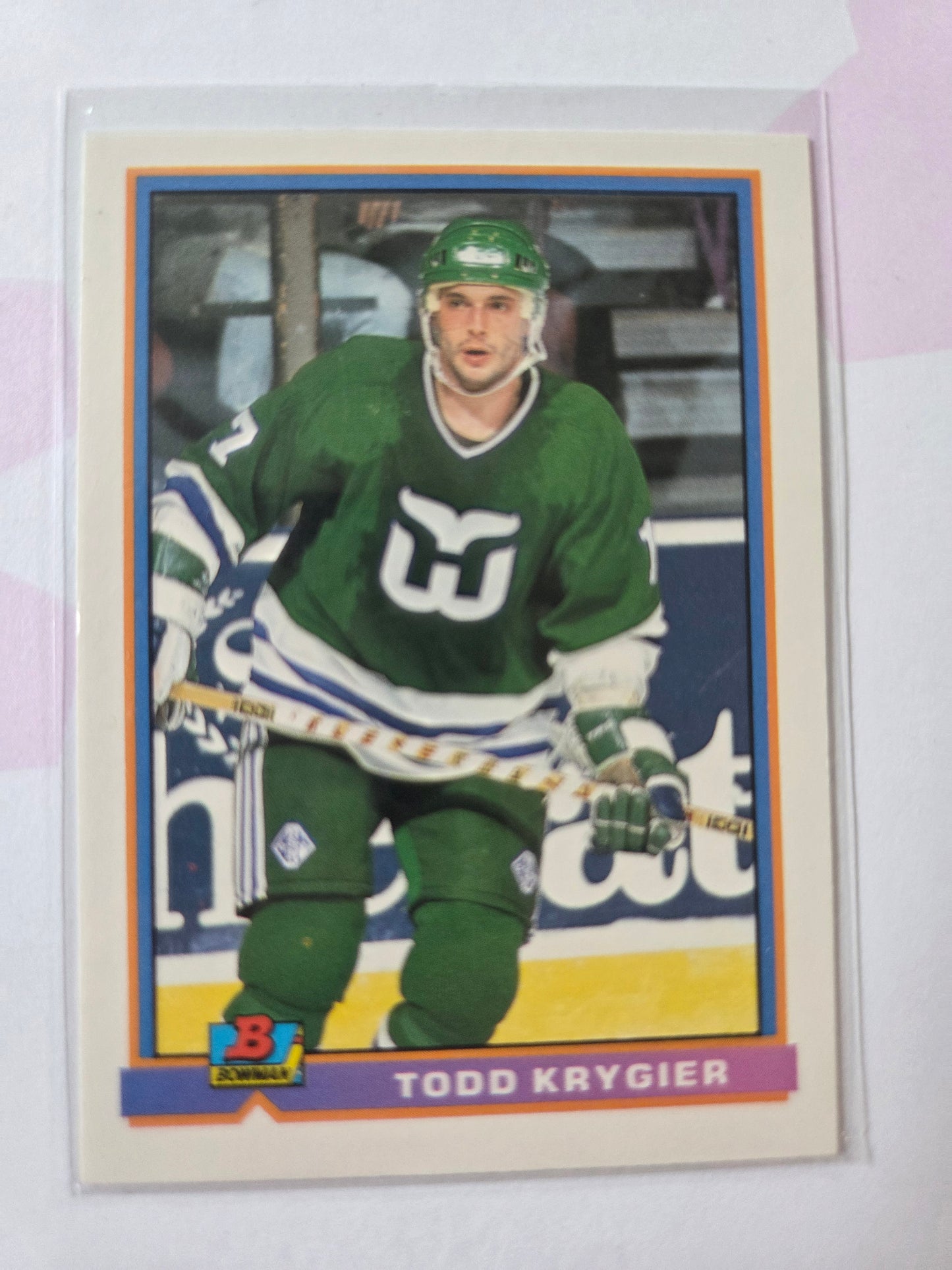 Todd Krygier Bowman #2 [Hartford Whalers]