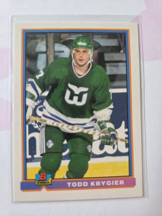 Todd Krygier Bowman #2 [Hartford Whalers]