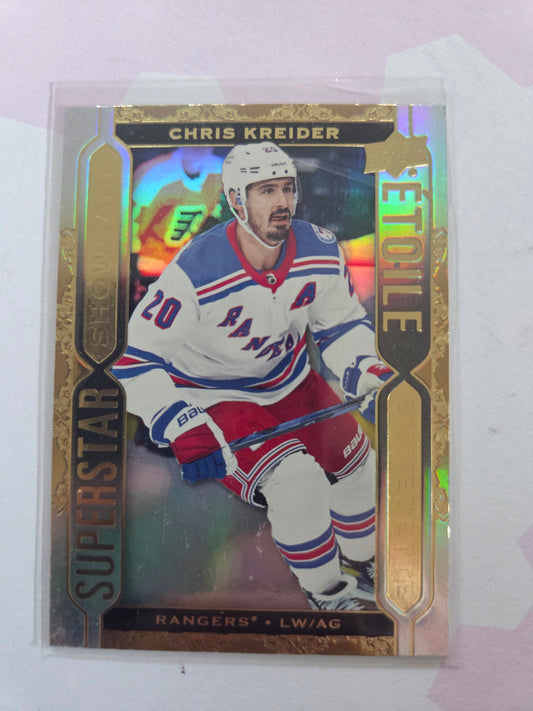 Chris Kreider Upper Deck Superstar Showcase [New York Rangers]
