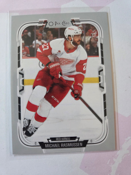 Michael Rasmussen O-Pee-Chee Hockey #277 [Detroit Red Wings]