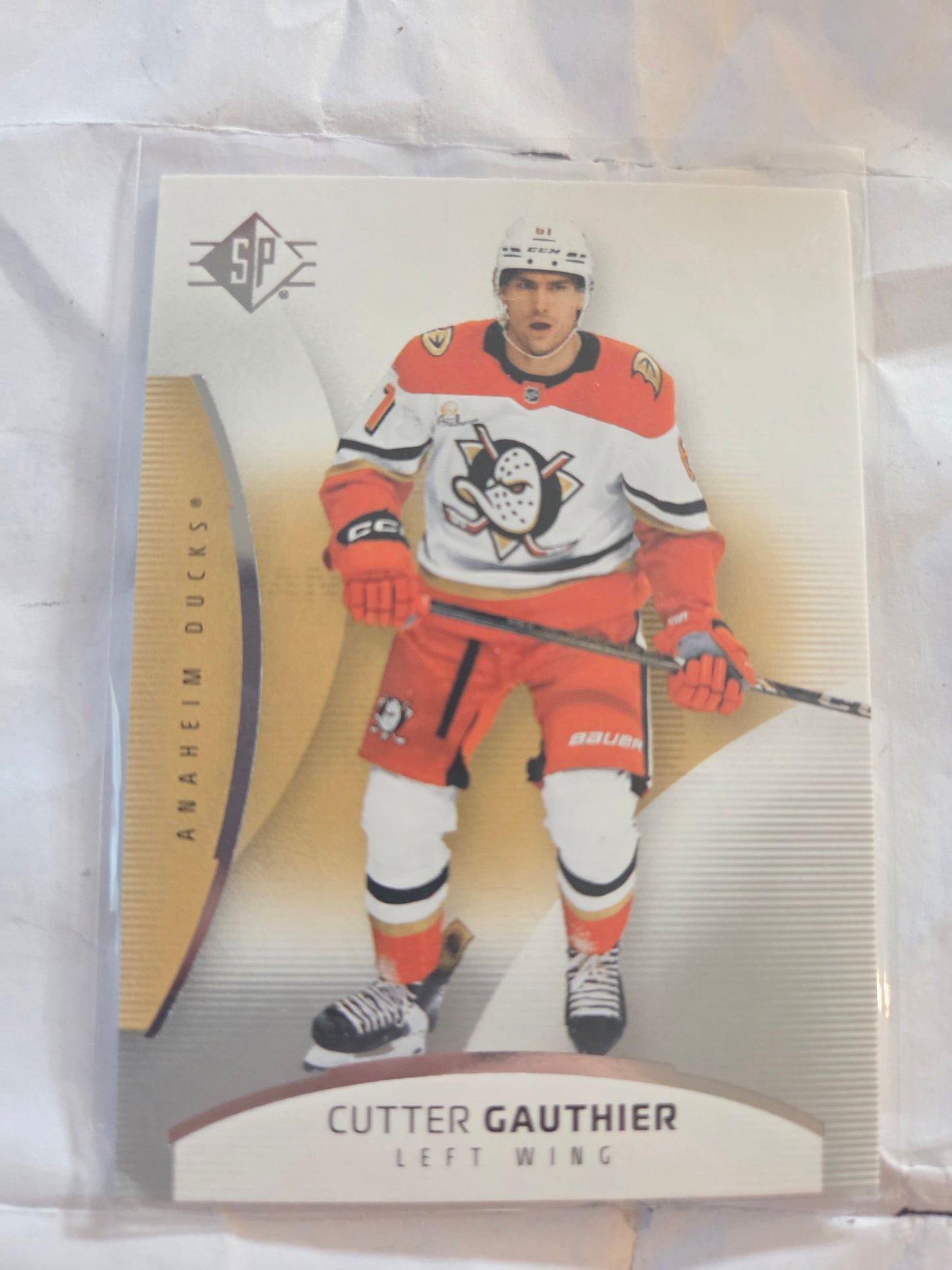 Cutter Gauthier SP Hockey #62 [Anaheim Ducks]