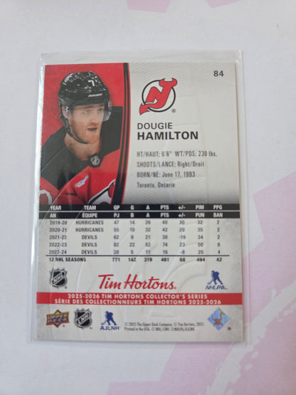 Dougie Hamilton Upper Deck Tim Hortons #84 [New Jersey Devils]