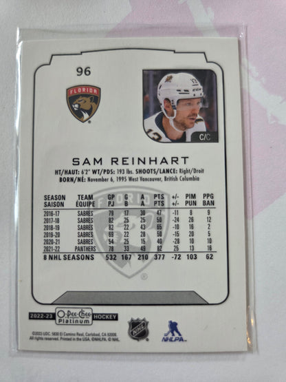 Sam Reinhart O-Pee-Chee Platinum Hockey #96 [Florida Panthers]