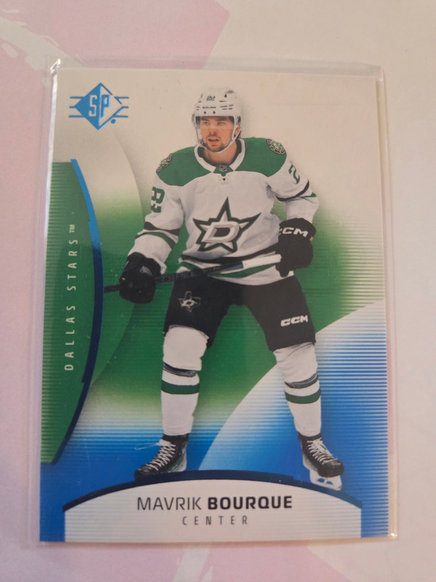 Mavrik Bourque Blue SP Hockey #48 [Dallas Stars]