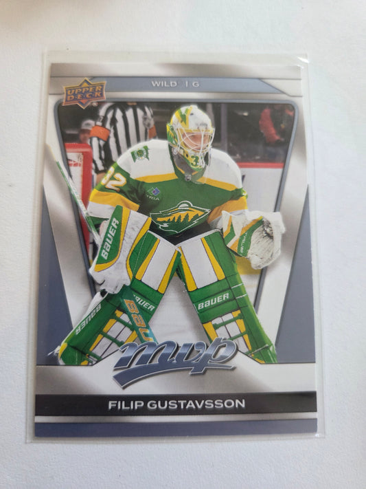 Filip Gustavsson Upper Deck MVP Hockey #182 [Minnesota Wild]