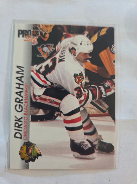 Dirk Graham NHL Pro Set #38 [Chicago Blackhawks]