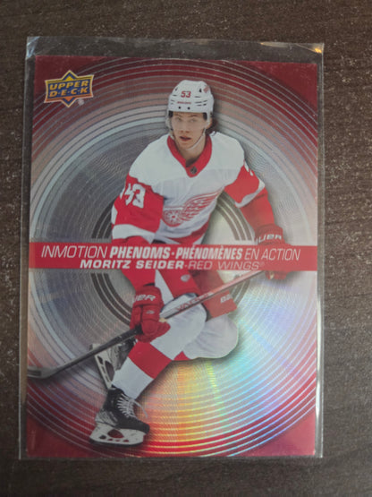 Moritz Seider Upper Deck Inmotion Phenoms [Detroit Red Wings]