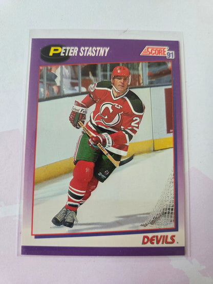 Peter Stastny NHL Score 91 #66 [New Jersey Devils]