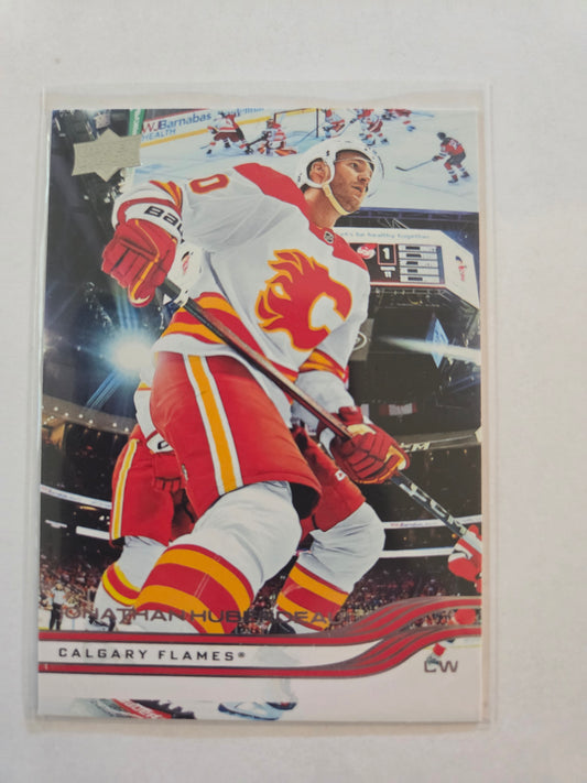Jonathan Hunerdeau Upper Deck Series 2 #275 [Calgary Flames]