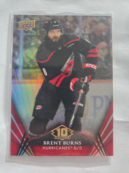 Brent Burns Upper Deck 10th Edition #12 [Carolina Hurricanes]