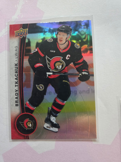 Brady Tkachuk Upper Deck Tim Hortons #7 [Ottawa Senators]