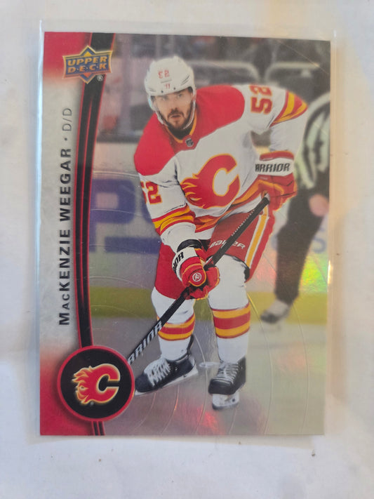 MacKenzie Weegar Tim Hortons Upper Deck #52 [Calgary Flames]