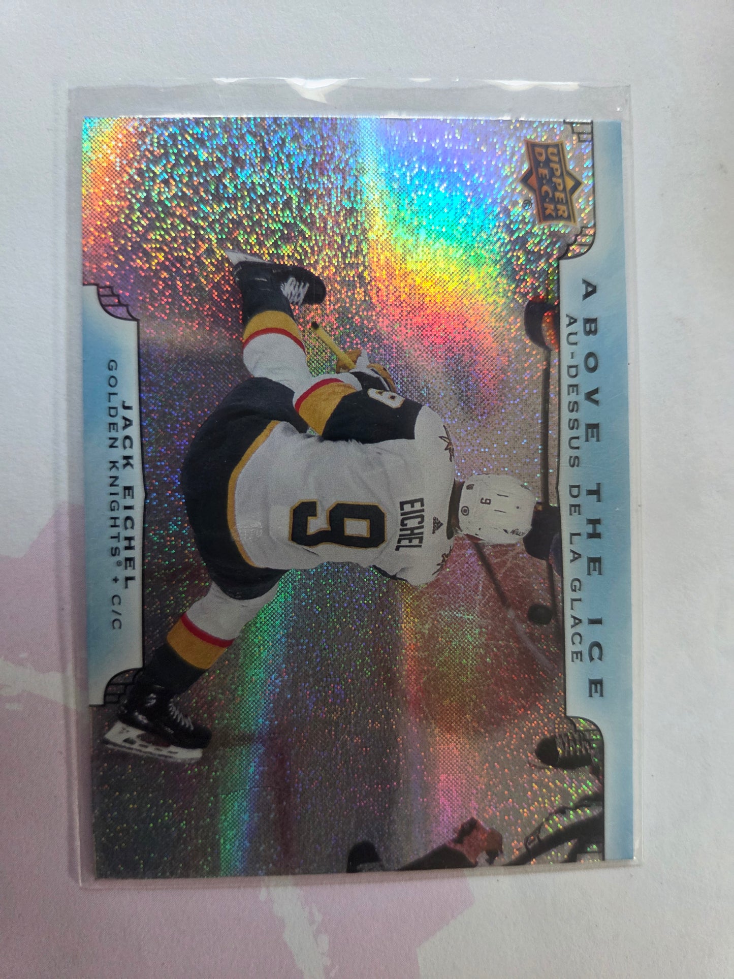 Jack Eichel Upper Deck Above the Ice [Las Vegas Golden Knights]