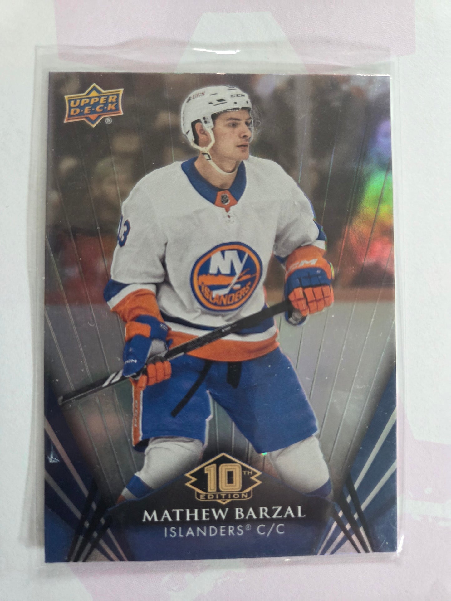 Mathew Barzal Upper Deck 10th Edition #71 [New York Islanders]