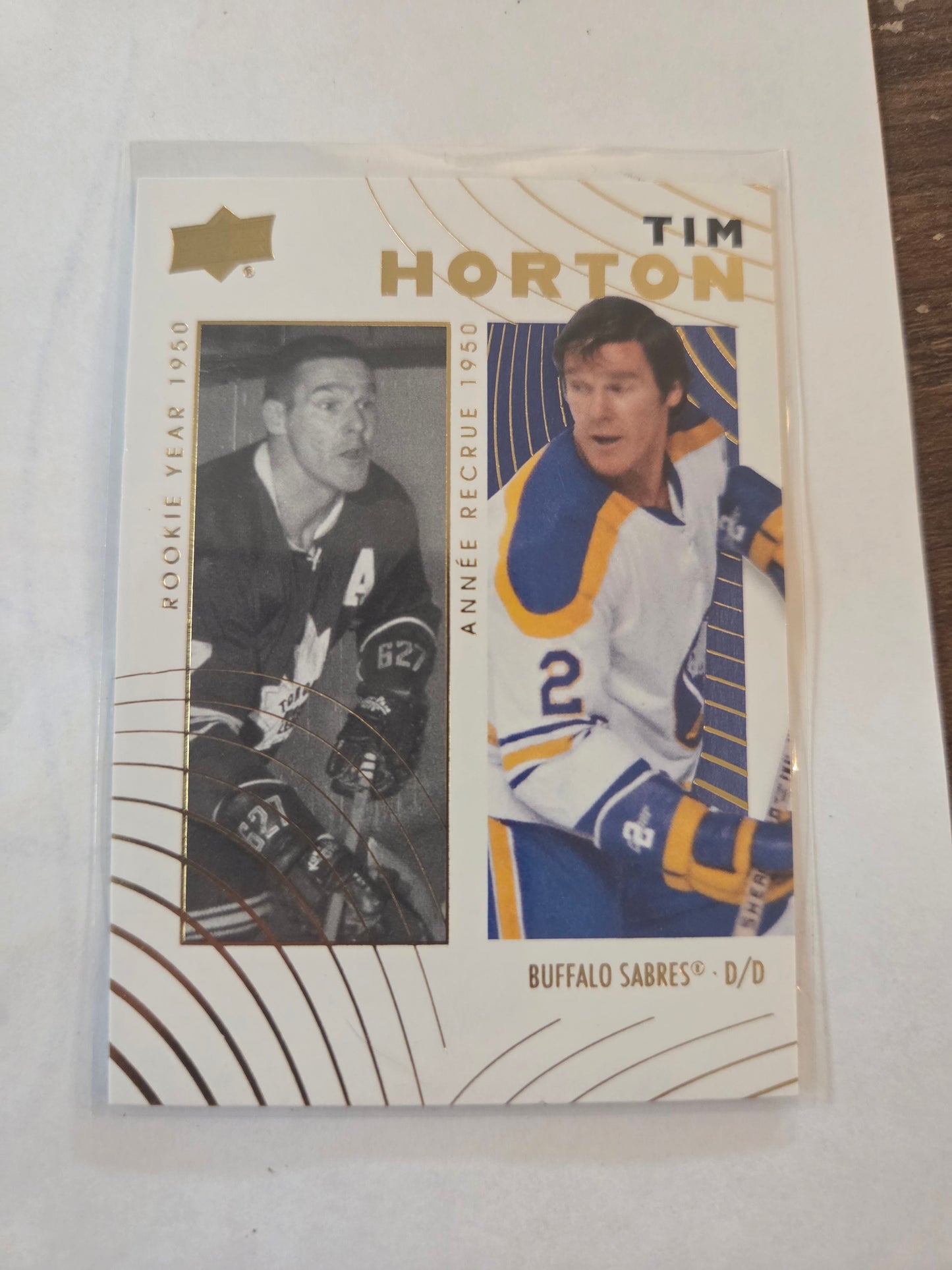 Tim Horton Upper Deck Tim Hortons #1 [Buffalo Sabres]