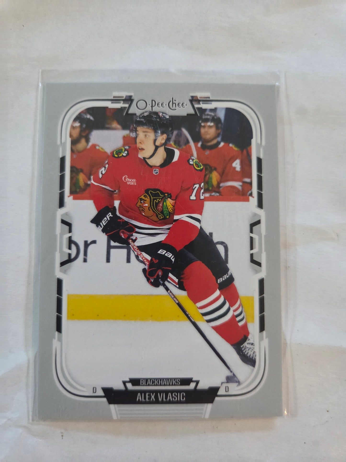 Alex Vlasic O-Pee-Chee Hockey #21 [Chicago Blackhawks]
