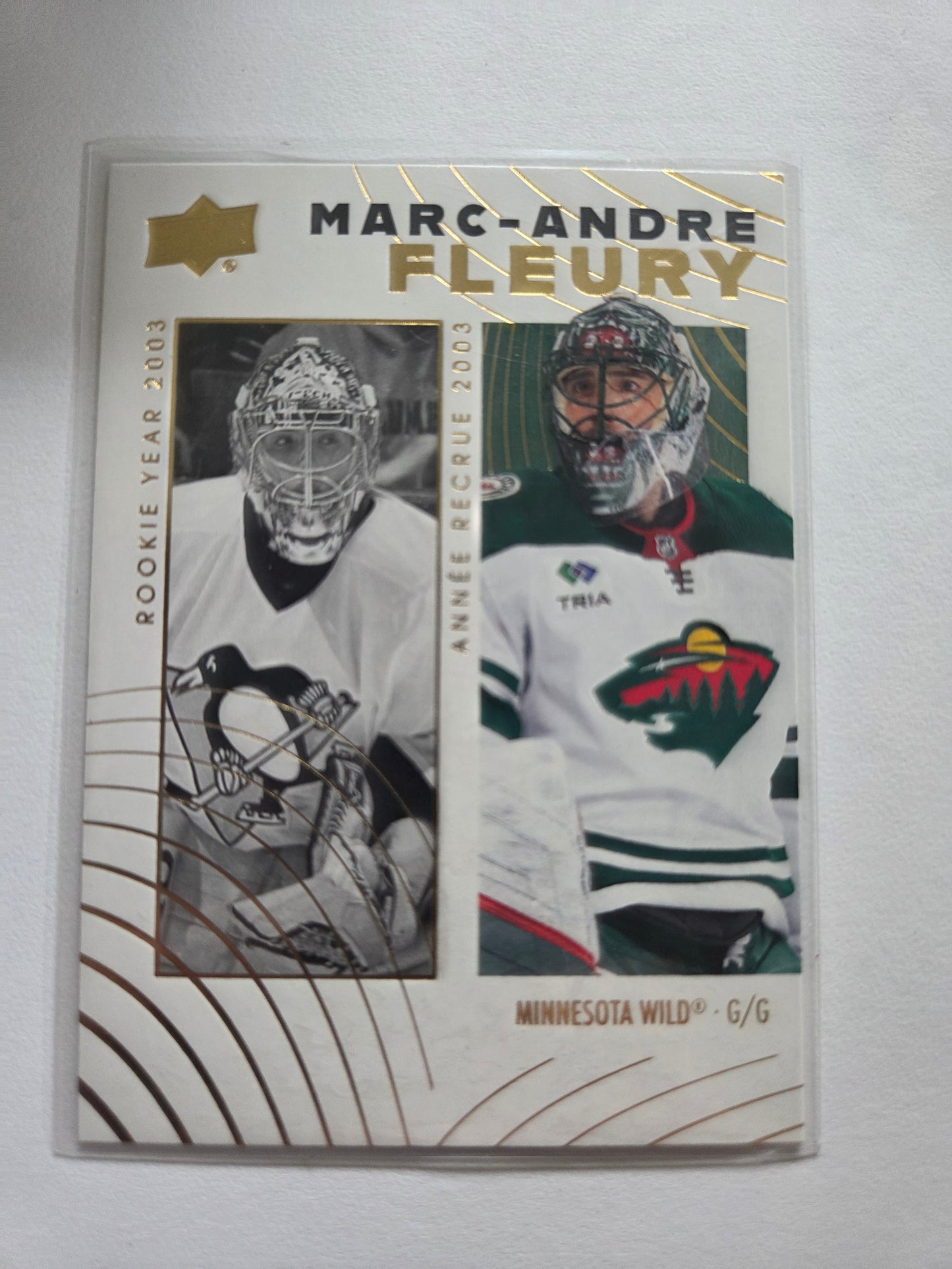 Marc-Andre Fleury Upper Deck Tim Hortons #40 [Minnesota Wild]