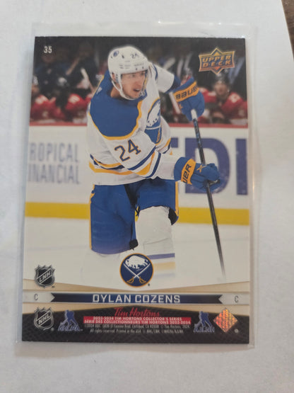 Dylan Cozens/Tage Thompson Tim Hortons Upper Deck #35 [Buffalo Sabres]