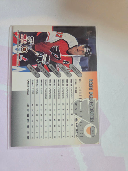 Eric Desjardins Donruss #141 [Philadelphia Flyers]