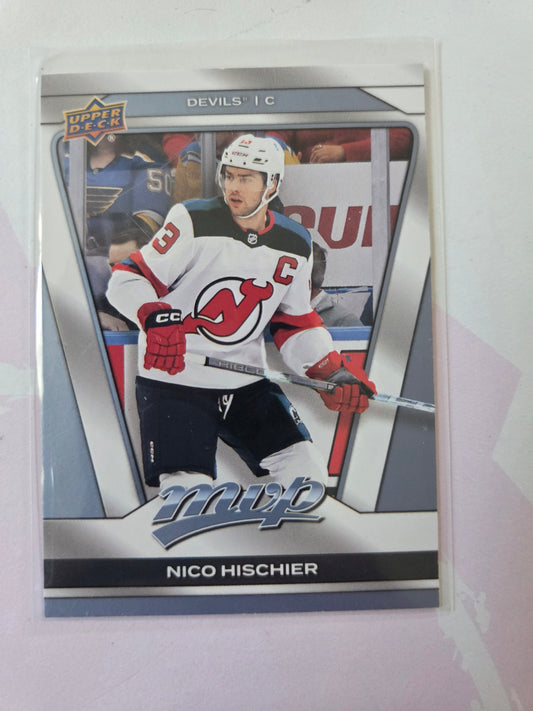 Nico Hischier Upper Deck MVP Hockey #150 [New Jersey Devils]