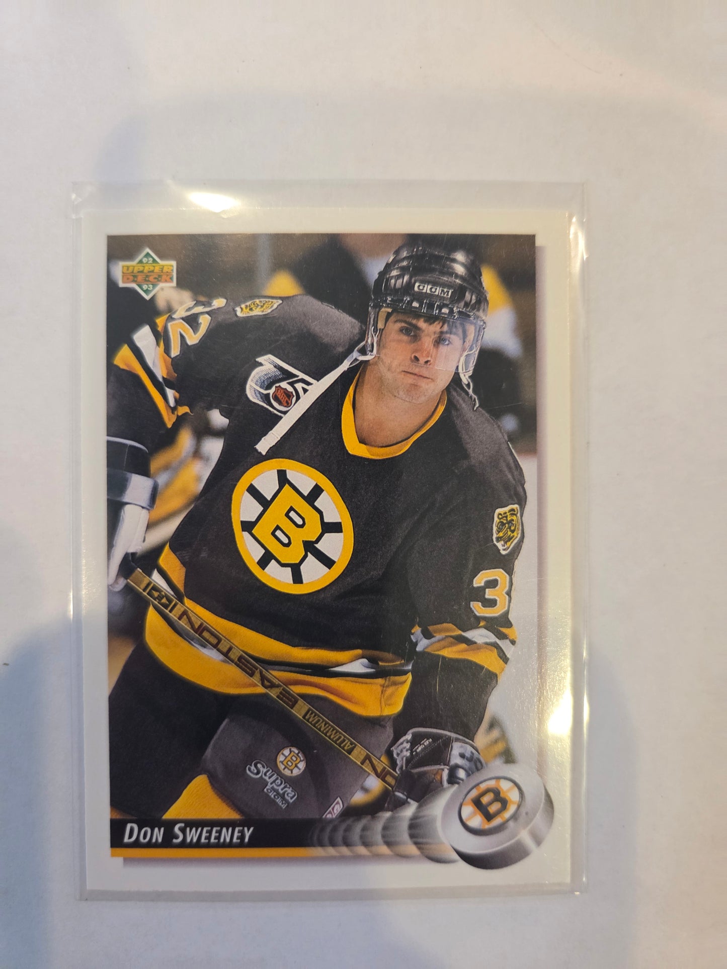 Don Sweeney 92/93 Upper Deck #391 [Boston Bruins]