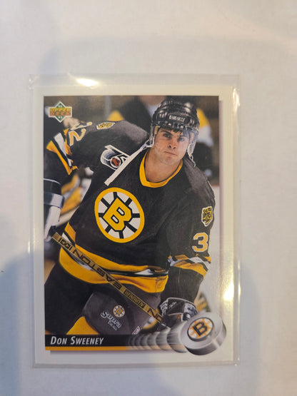 Don Sweeney 92/93 Upper Deck #391 [Boston Bruins]