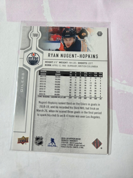 Ryan Nugent-Hopkins Upper Deck Series 1 #188 [Edmonton Oilers]