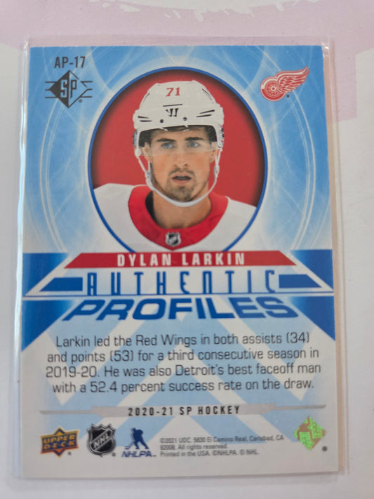 Dylan Larkin Blue SP Hockey Authentic Profiles [Detroit Red Wings]