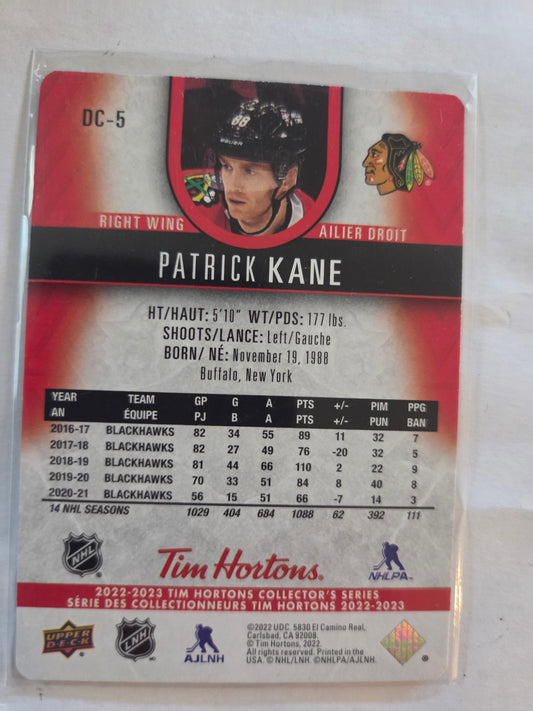 Patrick Kane Upper Deck Tim Hortons [Chicago Blackhawks]
