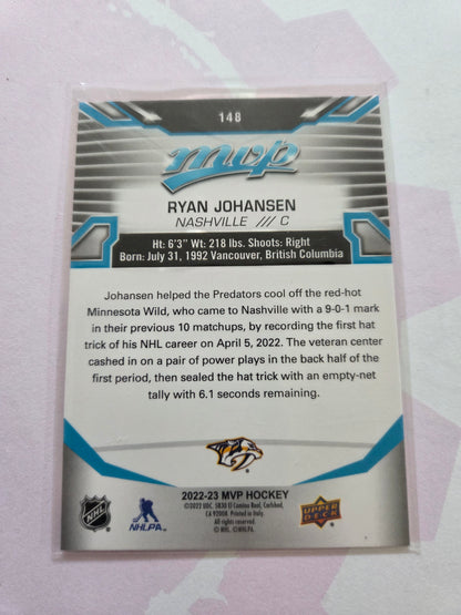 Ryan Johansen Blue MVP Hockey #148 [Nashville Predators]