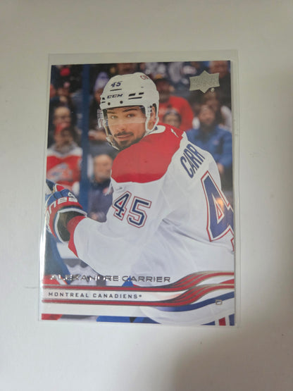 Alexandre Carrier Upper Deck Series 1 #91 [Montreal Canadians]