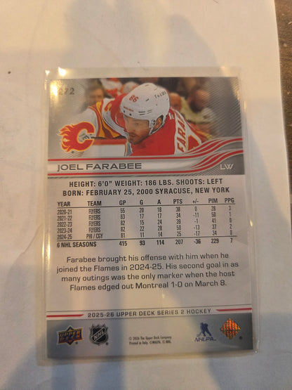 Joel Farabee Upper Deck Series 2 #272 [Calgary Flames]