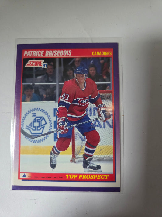 Patrice Brisebois 91 Score Top Prospect #382 [Montreal Canadians]